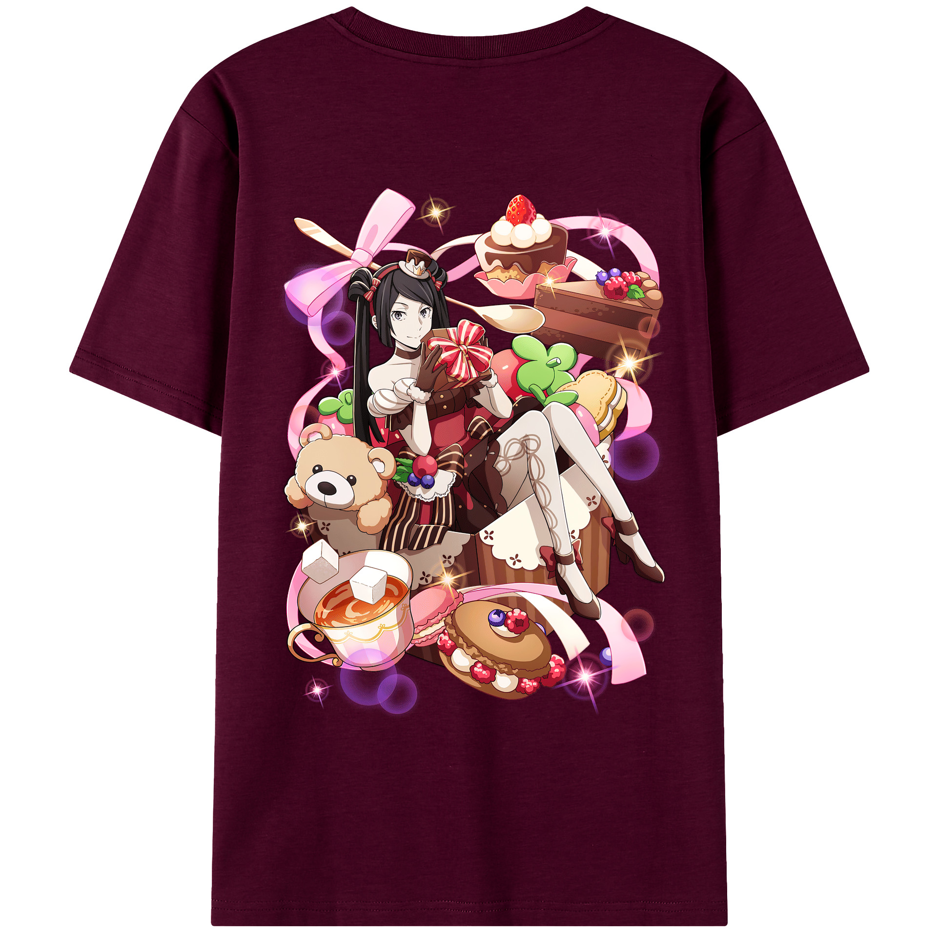 （画像用） 文豪ストレイドッグス Bungo Stray Dogs レディース半袖Tシャツ(バックプリント)